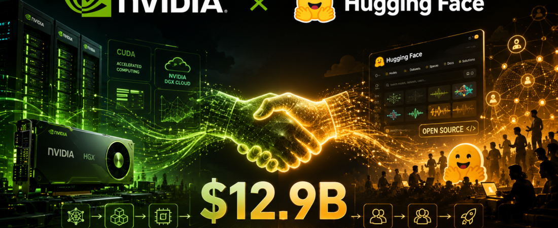 129億美元！NVIDIA正式吞下全球最大AI開源平台Hugging Face